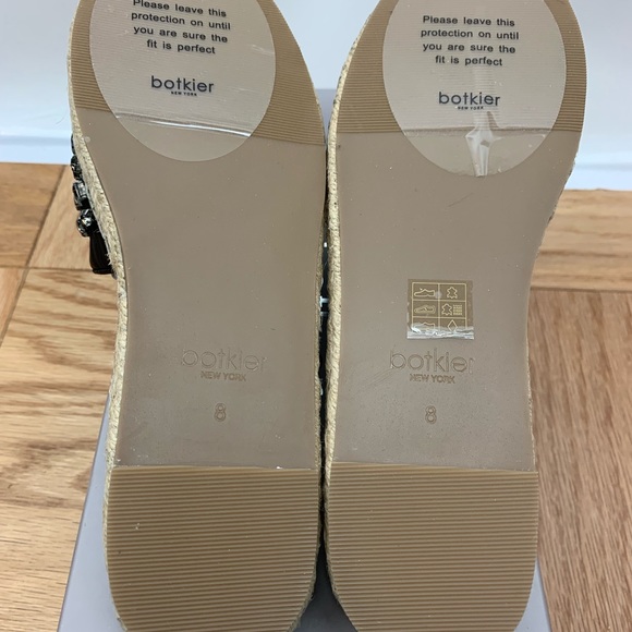 Botkier Julie Black Jewel Espadrille Sandal - Picture 7 of 8